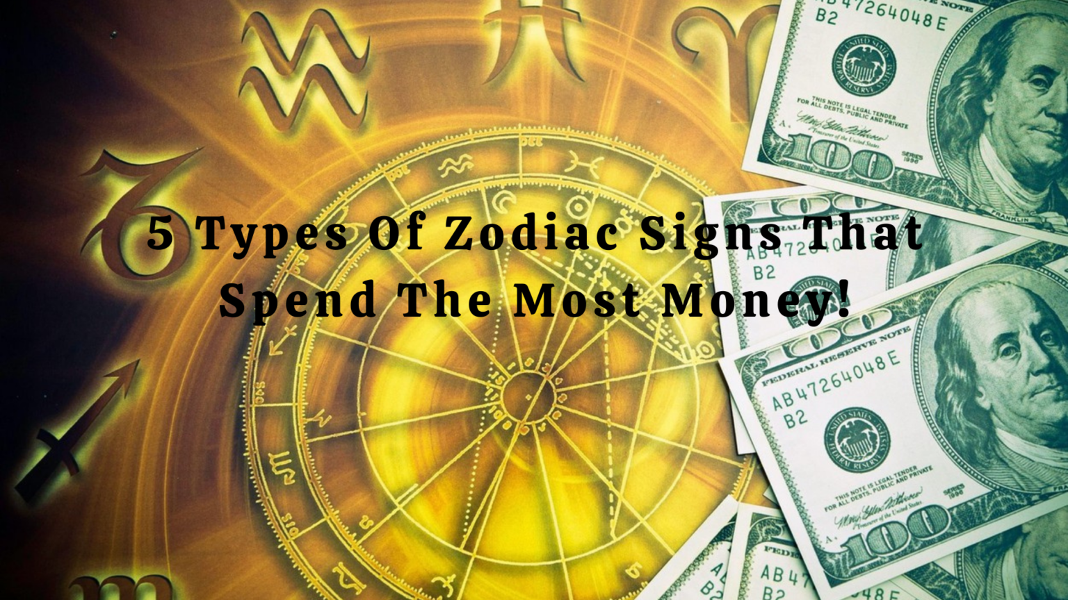 Zodiac Signs That Spend The Most Money