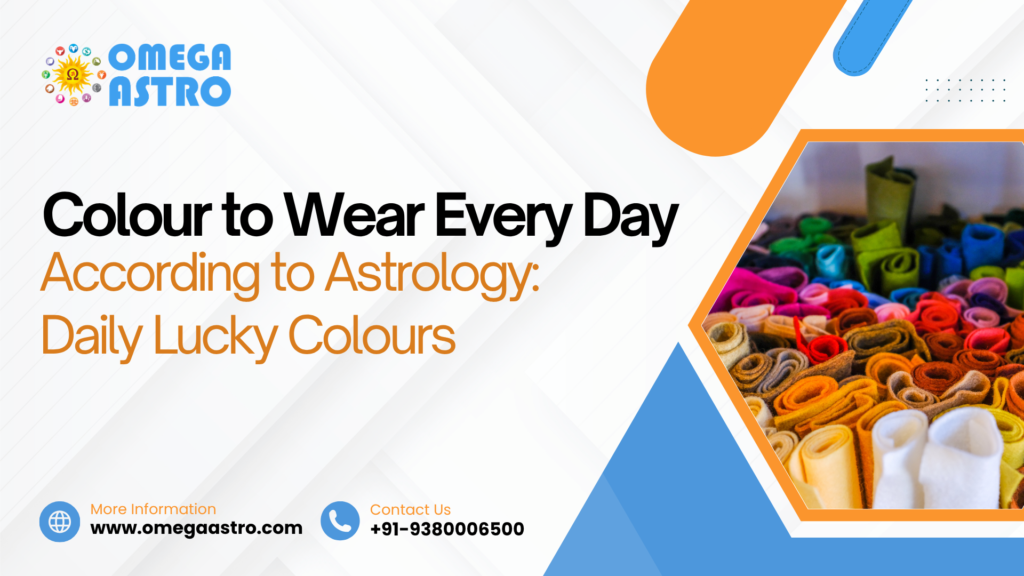 Colour to Wear Every Day According to Astrology