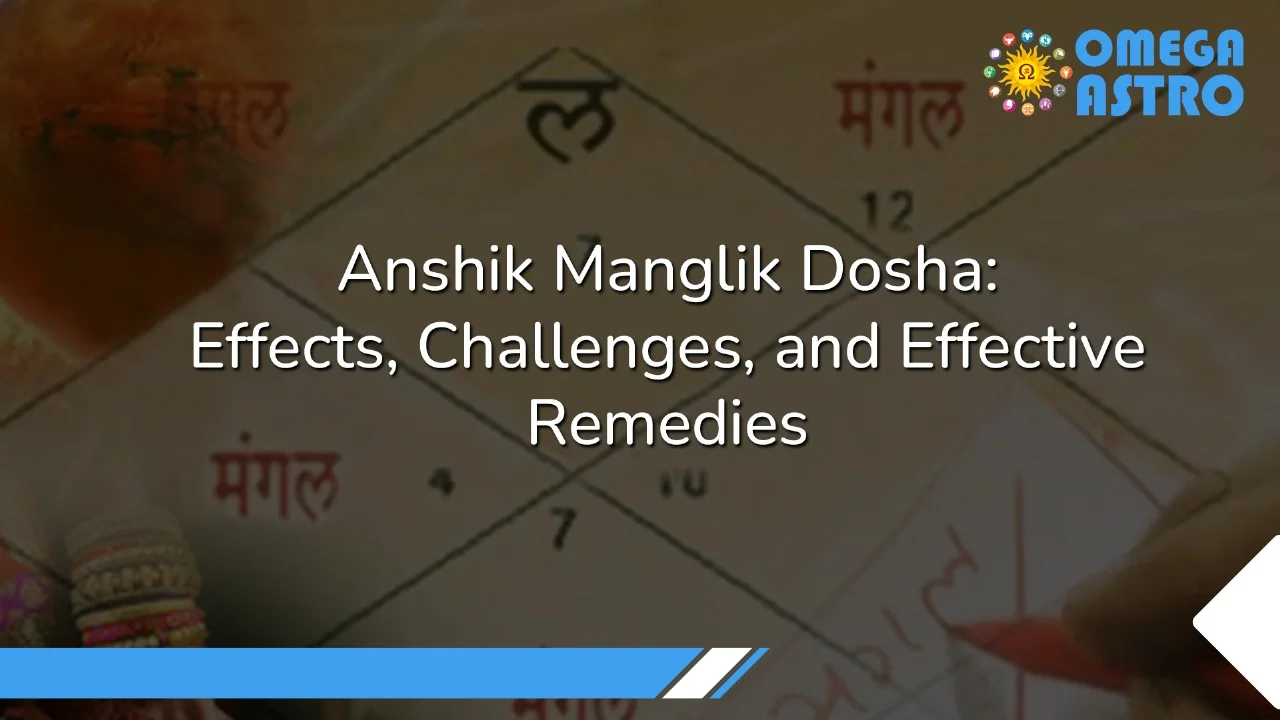 Anshik Manglik Dosha